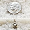 Silver Ladybug Charm