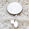 Silver Africa Charm