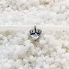 Silver Mini Spiral Heart