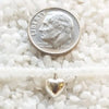 Silver Puff Heart
